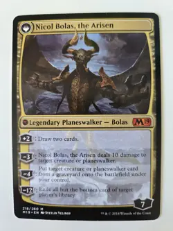 Nicol Bolas the Ravager / Nicol Bolas, the Arisen M19 NM ENG MTG - Image 2