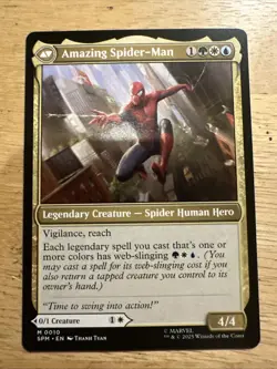 MTG Peter Parker Amazing Spider-Man Mythic M 0010 SPM Marvel's Spider-Man NM - Image 1