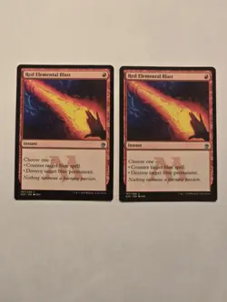 2x Red Elemental Blast - Masters 25 - M25 - Unplayed - MTG - Image 1