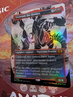 MTG Urabrask the Hidden March of the Machine: Multiverse Legends Foil NM - Image 2