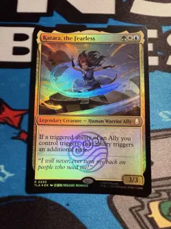 Katara, the Fearless Foil 230 Avatar The Last Airbender MTG - M/NM - Image 1