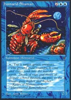 [1x] Homarid Shaman Near Mint, English Fallen Empires MTG Magic - Image 1