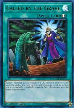 YUGIOH ~ CALLED BY THE GRAVE ~ ULTRA RARE ~ DUDE-EN044 - Image 1