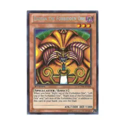 Konami YGO Legendary Collection Set #3 Exodia the Forbidden One (Secret Ra NM - Image 1