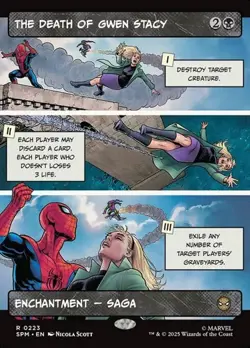 The Death of Gwen Stacy - Extended Art SPM NM MTG - Image 1