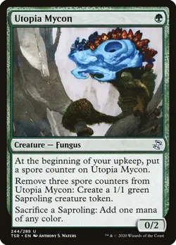 1x Utopia Mycon NM Eng MTG - Timespiral Remastered - Image 1