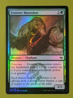 FOIL Frontier Mastodon x1 Fate Reforged 1x Magic the Gathering MTG - Image 1