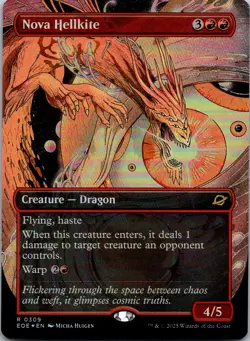 Nova Hellkite (Borderless) R - 309 NM - Image 1