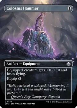 MTG English Colossus Hammer (Borderless) NM Normal - Image 1