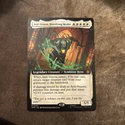 MTG, Anti-Venom, Horrifying Healer (#244) Spider-Man, Non-Foil, NM Extended Art - Image 1