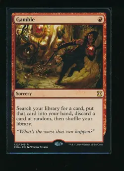 Gamble Eternal Masters 132/249 Magic The Gathering - Image 1