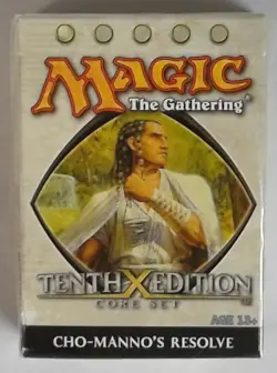 1x Cho-Manno's Resolve: Theme Deck: 10th Edition: 653569196716 New Intro Decks, - Image 1