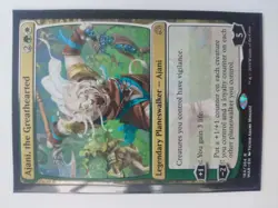 Ajani The Greathearted Magic The Gathering War Of The Spark 184 Planeswalker - Image 2