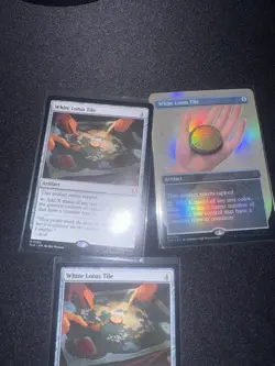 White Lotus Tile MTG Avatar x3 - Image 3