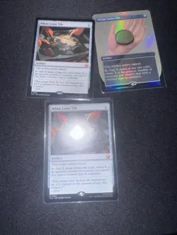 White Lotus Tile MTG Avatar x3 - Image 4