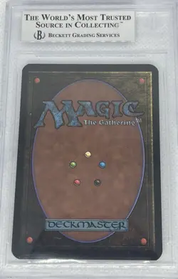 Magic MTG Alpha Circle of Protection: Green BGS 9 (quad+) (9.5,9,9,9) - Image 2