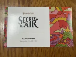 Magic The Gathering Secret Lair: Flower Power - Rainbow Foil Edition - Sealed - Image 2