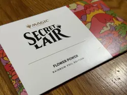 Magic The Gathering Secret Lair: Flower Power - Rainbow Foil Edition - Sealed - Image 3
