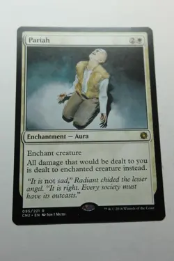 MTG Pariah x1- -Conspiracy: Take the Crown-Lightly Played - Image 1