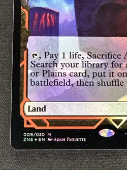 Magic The Gathering 2020 Zendikar Rising Arid Mesa Expeditions Card #009 Foil Nm - Image 2