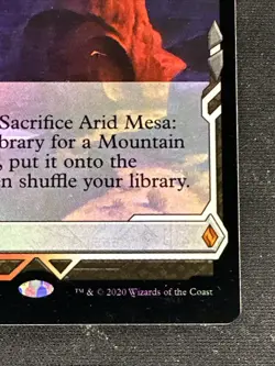 Magic The Gathering 2020 Zendikar Rising Arid Mesa Expeditions Card #009 Foil Nm - Image 3