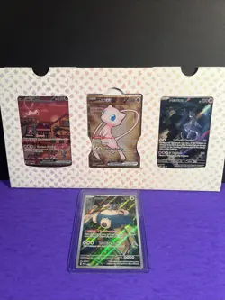 Pokemon 151 UPC Promo Set Metal Mew 205 Mew 053 Mewtwo 052 & Snorlax 051 SEALED - Image 1