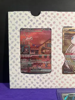 Pokemon 151 UPC Promo Set Metal Mew 205 Mew 053 Mewtwo 052 & Snorlax 051 SEALED - Image 2