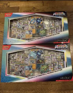 Pokemon Lucario Ex Tyranitar Ex Premium Collection Prismatic Evolution Lot of 2 - Image 1