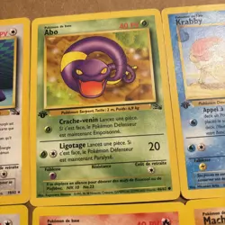 French Pokemon 1st Edition Fossil Set / Base Set Vintage WOTC 15 Card Lot NM-HP - Image 3