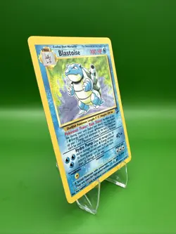 Pokemon TCG Blastoise Base Set 2 Holo Unlimited Rare Card 2 /130 Pack Fresh NM - Image 2