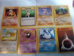 Vintage Pokemon Card Lot Of 49 Base Set 1 & 2 Jungle Fossil Misc Cards Doubles - Image 2