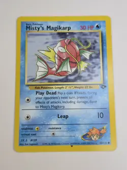 Pokemon -Misty's Magikarp 88/132 Gym Challenge Unlimited Regular Common - Image 1