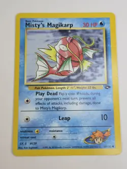 Pokemon -Misty's Magikarp 88/132 Gym Challenge Unlimited Regular Common - Image 5