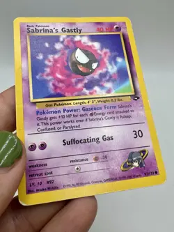Pokemon TCG Sabrina's Gastly 97/132 Gym Challenge Regular - MP - Image 3