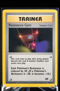 Pokemon TCG Resistance Gym 109/132 Gym Challenge Unlimited MP - Image 1