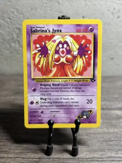 Sabrina's Jynx 57/132 Gym Challenge Regular Uncommon-Pokemon TCG-Fast Ship-MP!! - Image 1