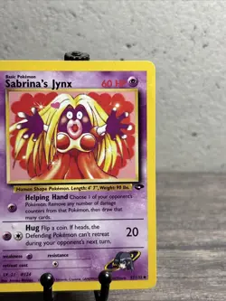 Sabrina's Jynx 57/132 Gym Challenge Regular Uncommon-Pokemon TCG-Fast Ship-MP!! - Image 3