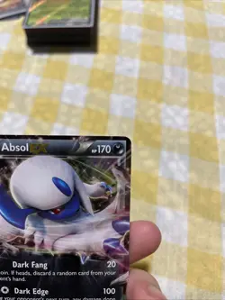 Absol EX XY62 Black Star Promo Holo Pokemon TCG Card Ultra Rare LP - Image 3