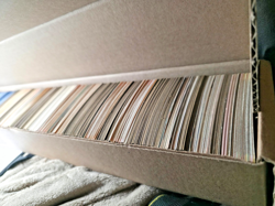 1,000+ Old 1980s Baseball + Modern Pokemon TCG Cards Bulk Lot + Long Storage Box - Image 2