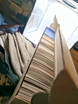 1,000+ Old 1980s Baseball + Modern Pokemon TCG Cards Bulk Lot + Long Storage Box - Image 3