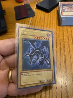 Yugioh: Red-Eyes B. Dragon - SDJ-001 - Ultra Rare - Unlimited - MP - Image 2