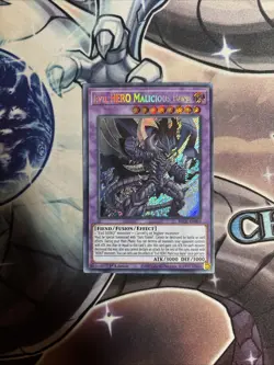 (AY) Evil HERO Malicious Bane BROL-EN069 Brothers of Legend 1st Edition VLP - Image 1