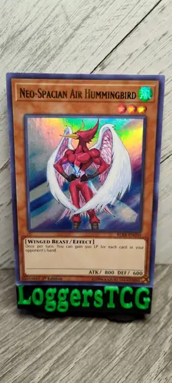 Yu-Gi-Oh! Neo-Spacian Air Hummingbird / BLRR-EN050 1st Edition MP - Image 1