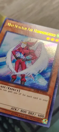 Yu-Gi-Oh! Neo-Spacian Air Hummingbird / BLRR-EN050 1st Edition MP - Image 2