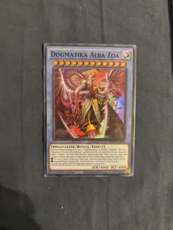 YUGIOH! Dogmatika Alba Zoa (PHHY-EN031) - Super Rare - 1st Edition NM - Image 1