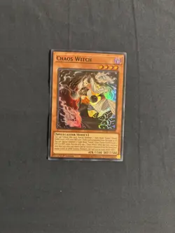 Yu-Gi-Oh! Chaos Witch PHHY-EN009 - Super Rare - 1st Edition NM - Image 1