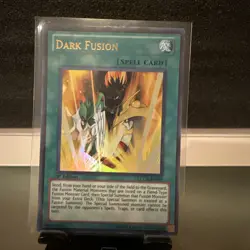Yu-Gi-Oh! Dark Fusion Ultra Rare LCGX-EN099 1st Edition MP/LP - Image 1