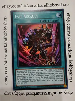 Yu-Gi-Oh Evil Assault - SUDA-EN052 Super Rare - Image 1
