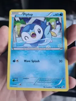 Pokemon Card Piplup Breakthrough Common 36/162 Lp - Image 1