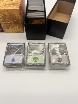 Magic The Gathering Card Lot - 2 Boxes - ~900 Cards Total - Lands & Basics - Image 3